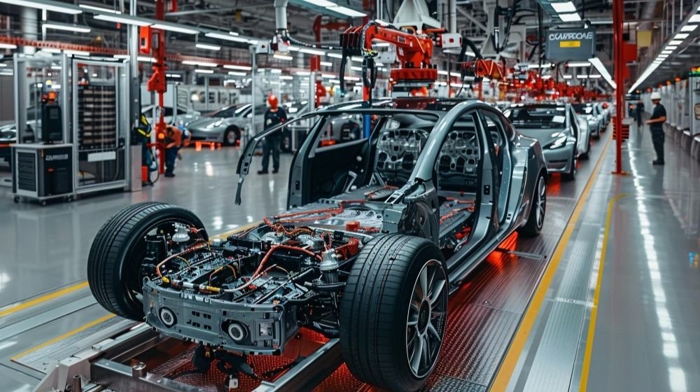 Automotive manufacturing assembly